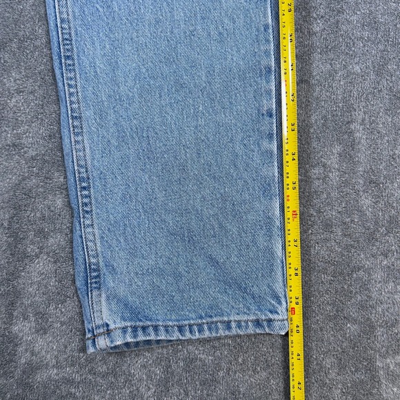Vintage LL Bean Classic Fit Mens Light Wash Denim Jeans Mens 33x30 - Picture 8 of 12